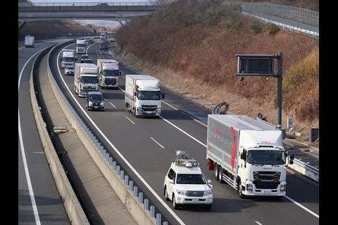 Daimler Trucks & Buses has dropped its lorry platooning programme (Photo: Daimler).